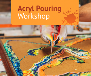 Bild Farben fließen lassen – Acryl Pouring-Workshop im Kunstcafé