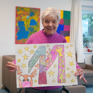 Bild Türchen 11 mit Rudolph, the red-nosed reindeer … von Klientin Rosemarie