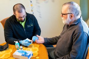 Bild Grund zum Feiern: Ein halbes Jahrzehnt Ambulante Pflege der Tanner Diakonie im Rhöner Land